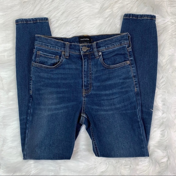 Frank and Oak Debbie skinny jeans - Picture 1 of 16